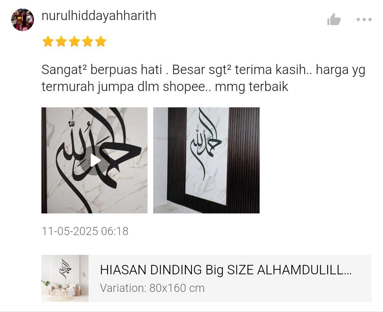 testimoni ameera project